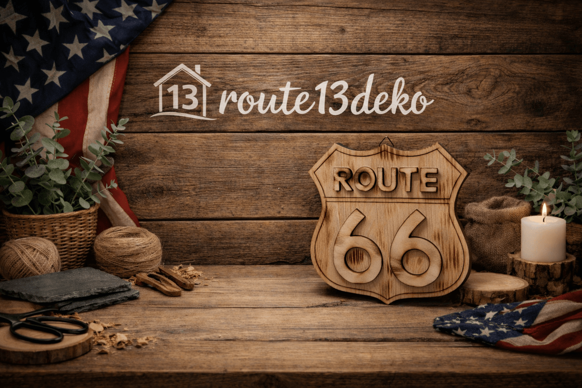 Holz Schilder - route13deko