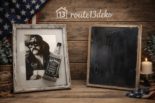 3D Bild in Epoxidharz "Rock&Whiskey - route13deko