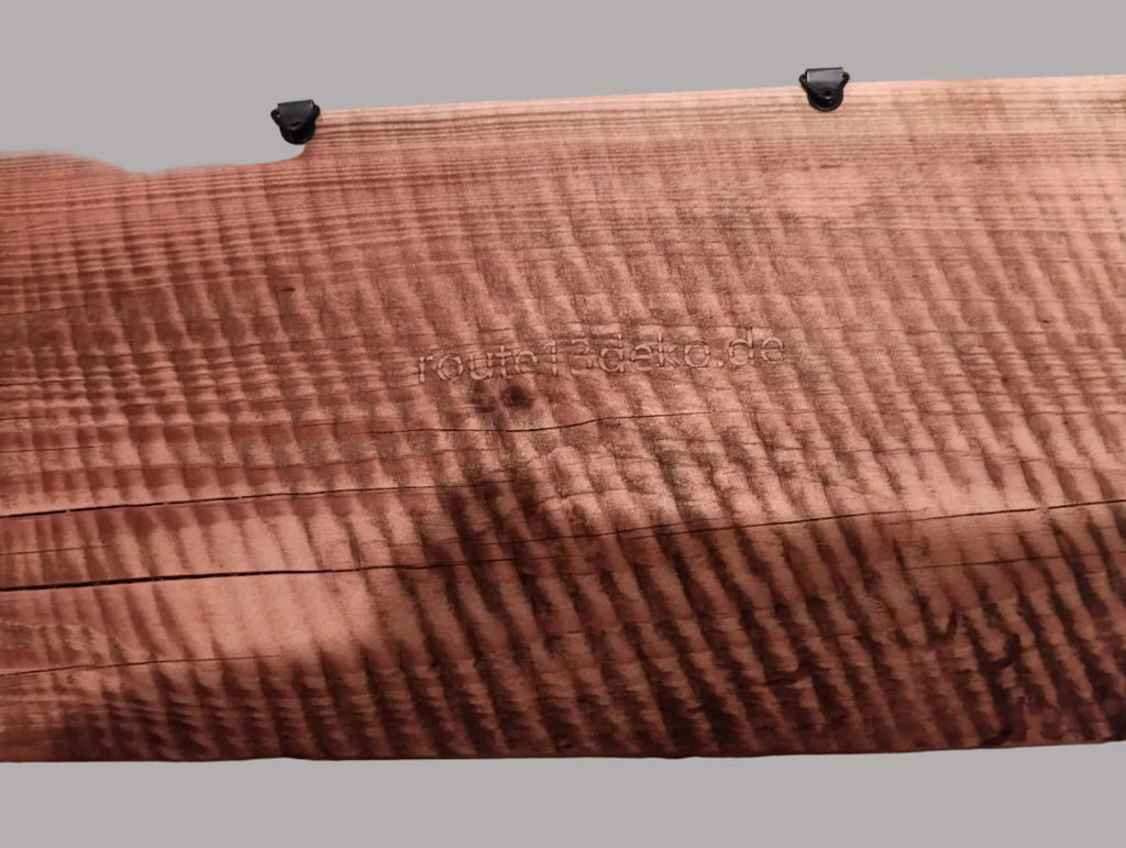 Holzbrett mit 3 gravierten Schieferplatten – Kaffee-Motive