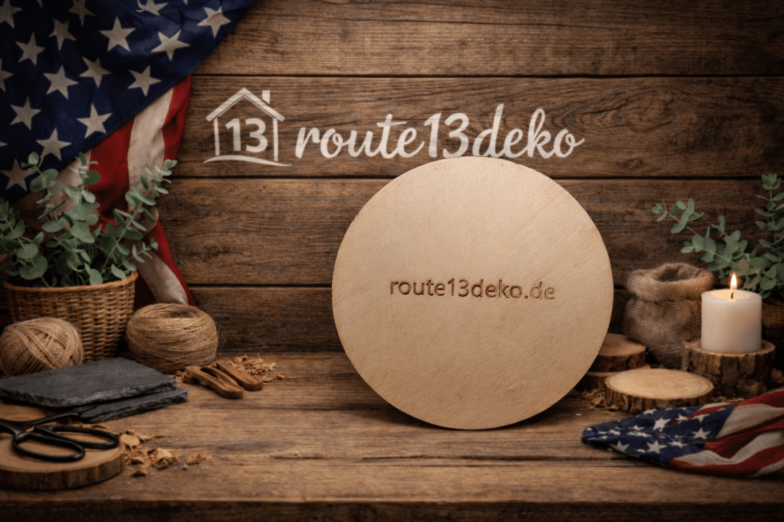 BBQ Holzschild Motiv Longhorn - route13deko