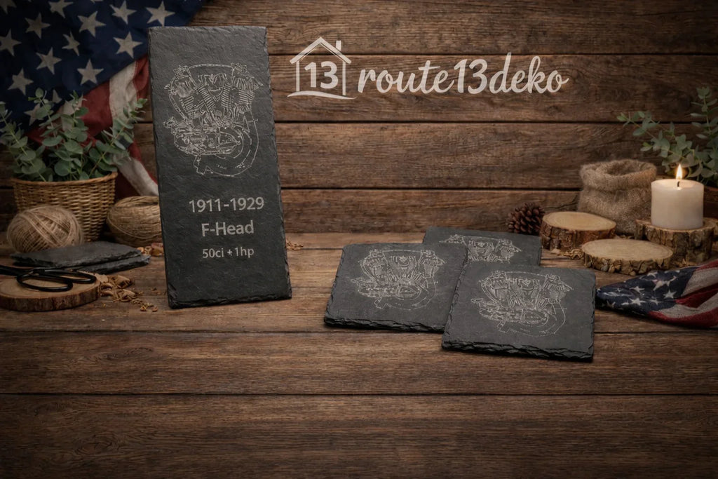 schieferplatten graviert bundle untersetzer 4er set