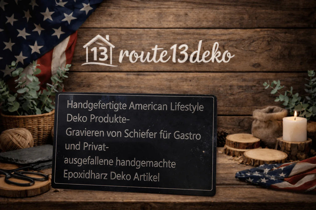 Metall Visitenkarten - route13deko